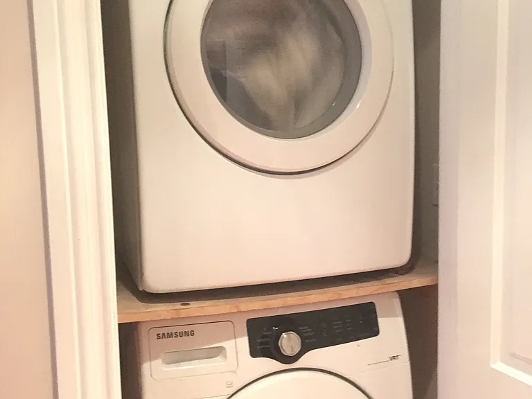 Washer and dryer