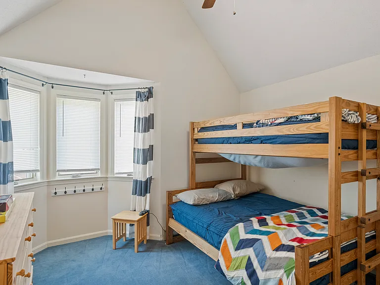 Twin over full bunk room