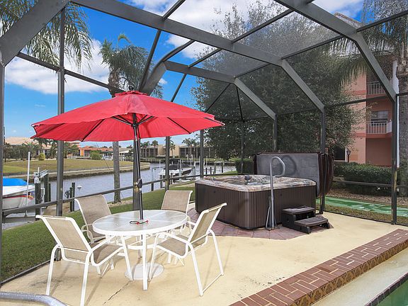 pool & spa area