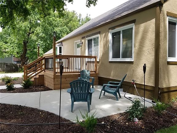 Enjoy your morning and evenings on your choice of the new patio or deck.