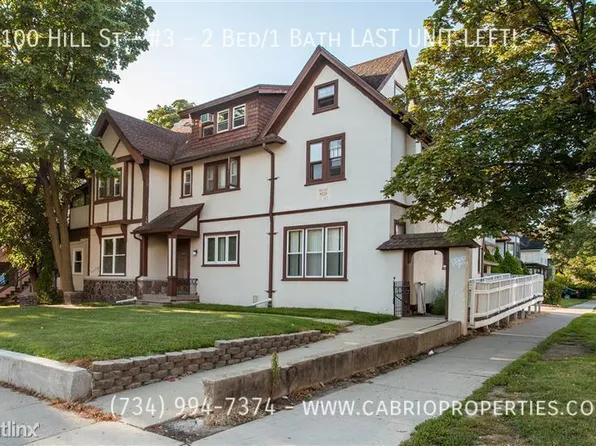 1100 Hill St., 1100 Hill St #Ann, Ann Arbor, MI 48104