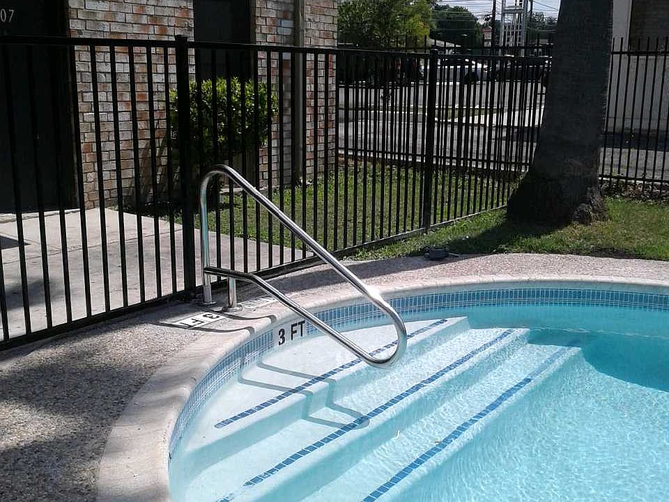 We offer two sparkling pools for those hot summer days.
