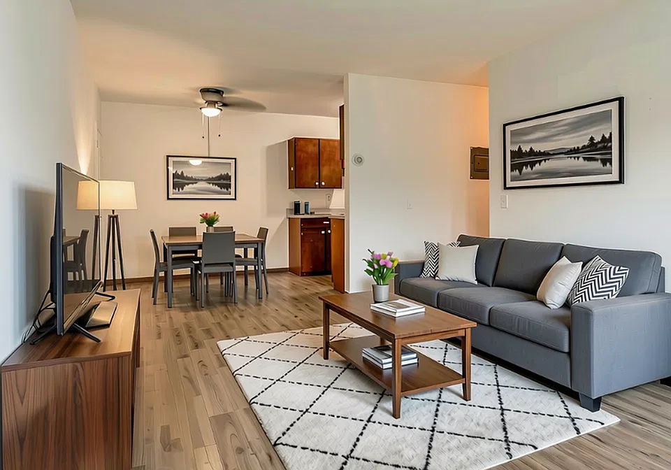 2505 Monterey Living/Dining Area - VIRTUALLY STAGED