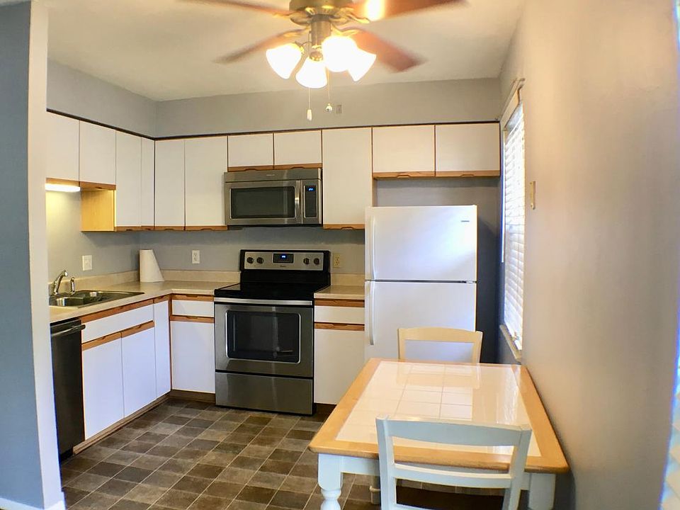 Kitchen open to Living room