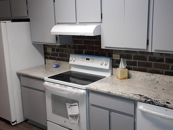 Kitchen with granite counter tops