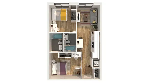 Floor plan Brock