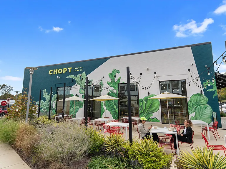 ChoppT Salad restaurant just 10 minutes away in Cabin John Shopping Mall