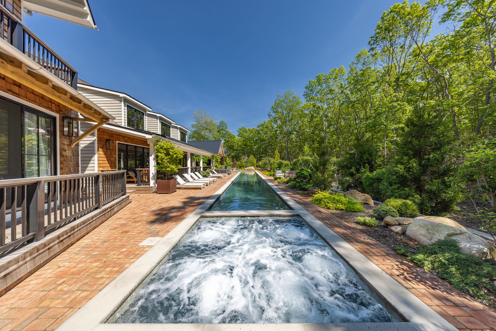  Spa and 100ft lap pool 