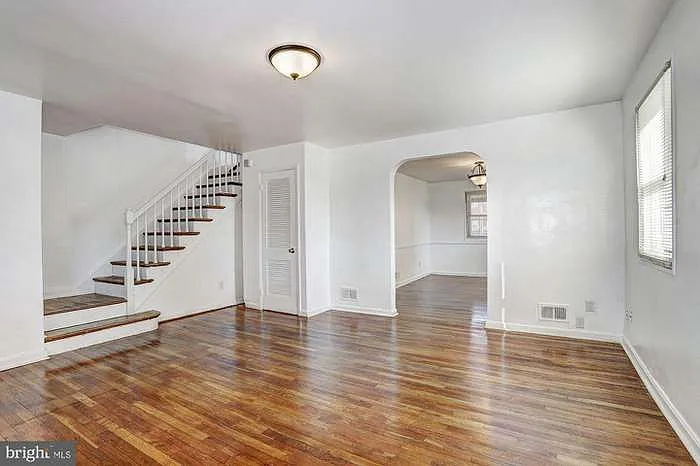 Living room, front door entrance