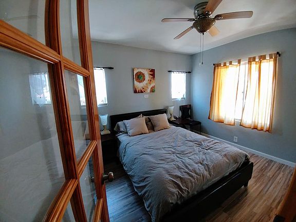 Bedroom 1 with large closet space
