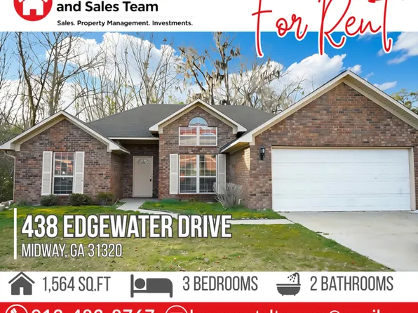 438 Edgewater Dr, Midway, GA 31320