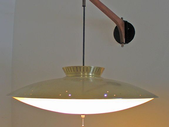 Example of original light fixture.