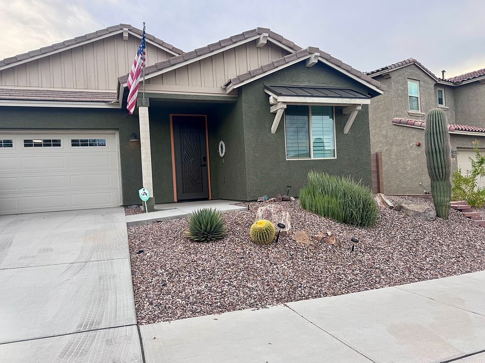 Low maintenance landscaping in front yard