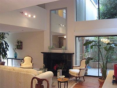 Living Room w/Cathedral Ceilings