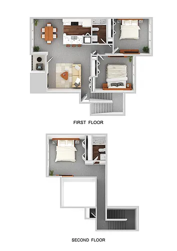 Floor plan Three Bedroom