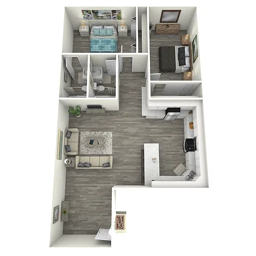 Floor plan Sunset