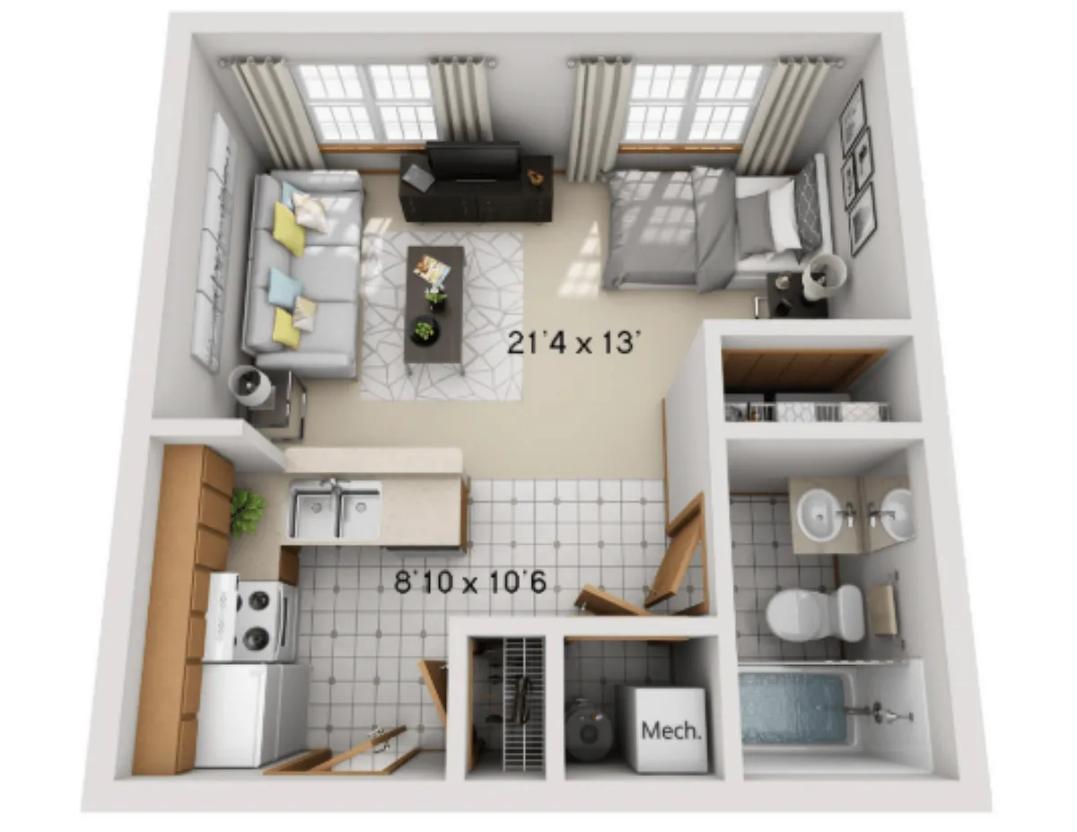 Floor plan S11 Newly Renovated