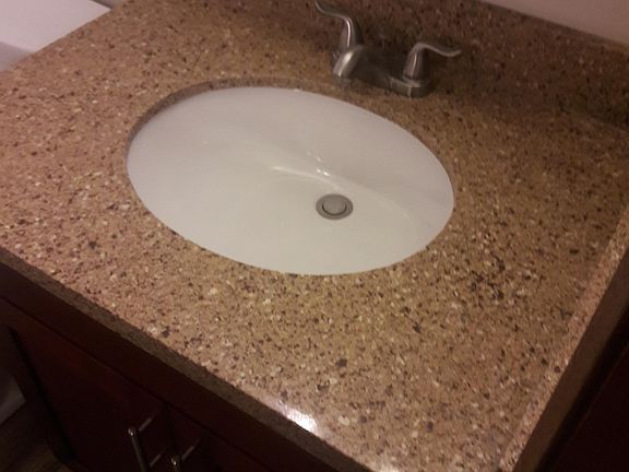 New Countertops, Sinks, and Faucets