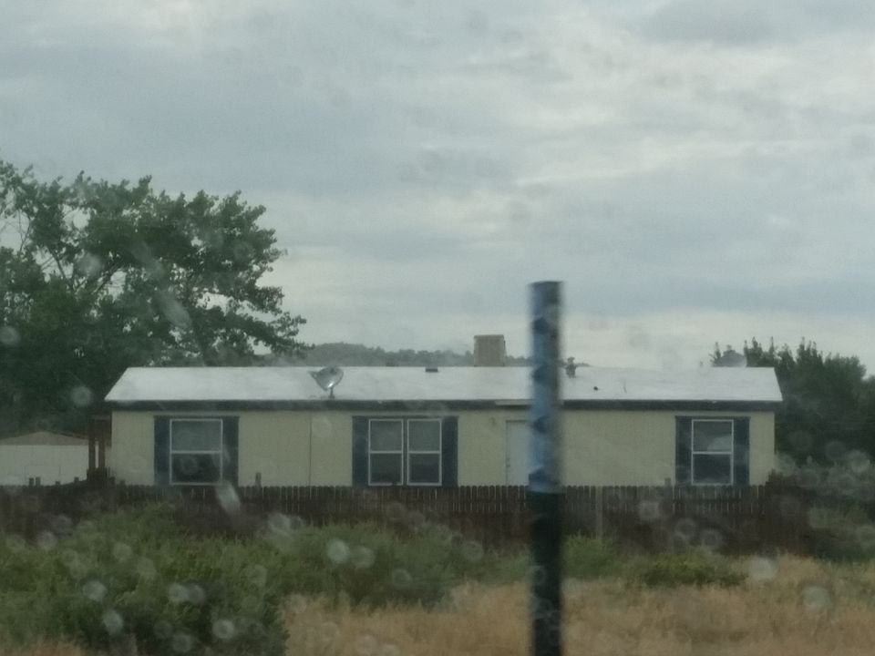 From the road