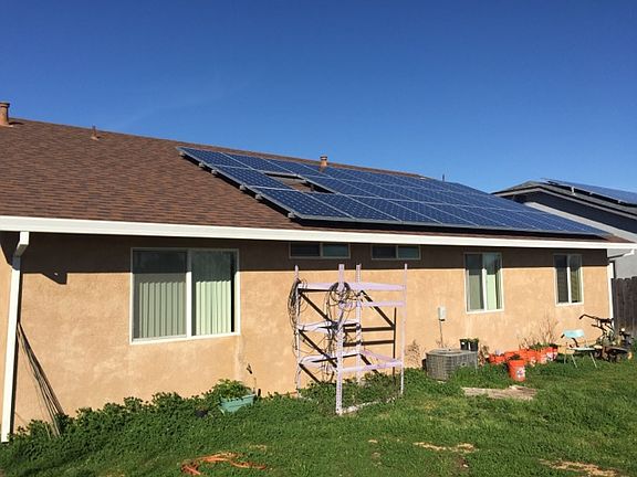 Solar and rear of home