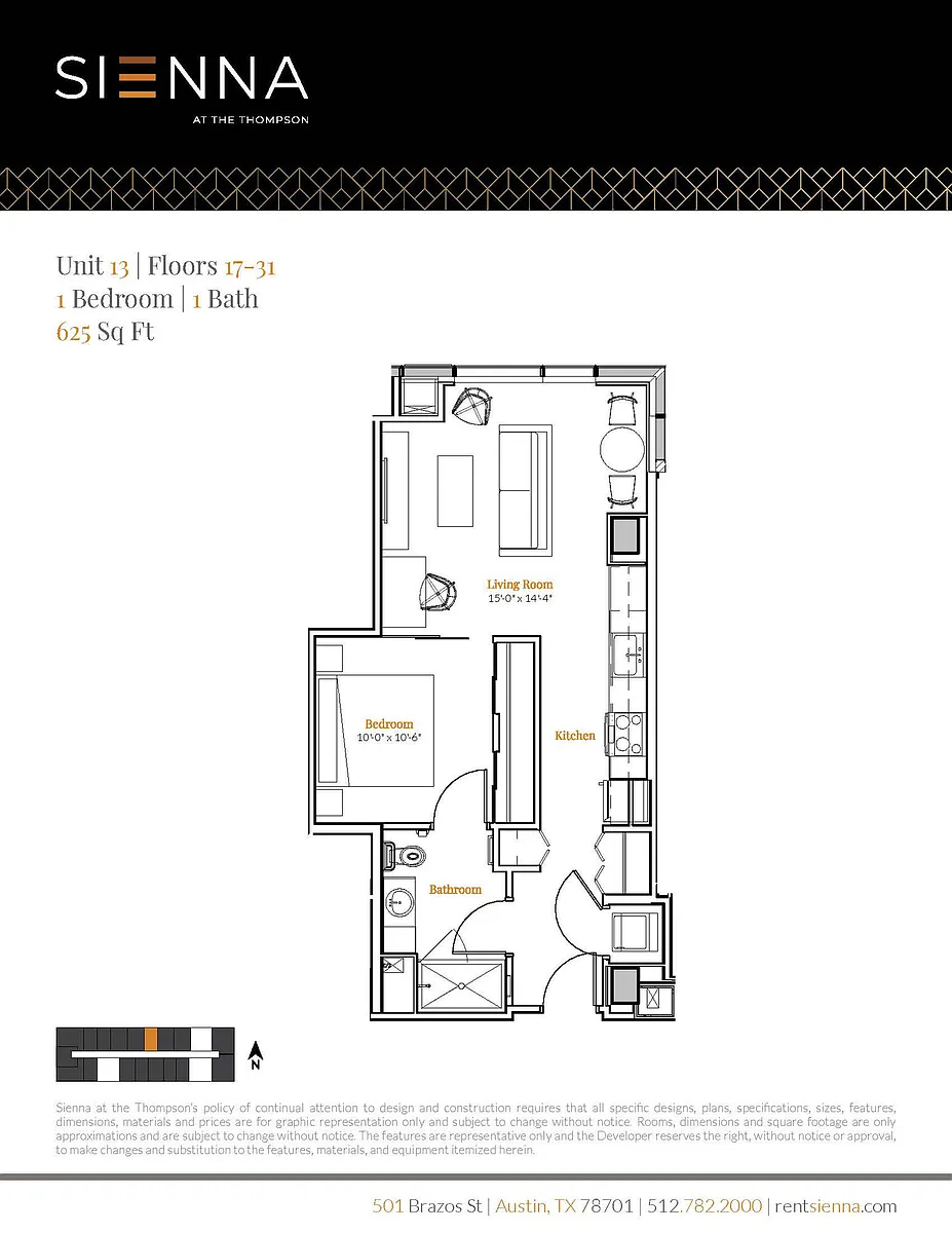 Floor plan s1bd13a