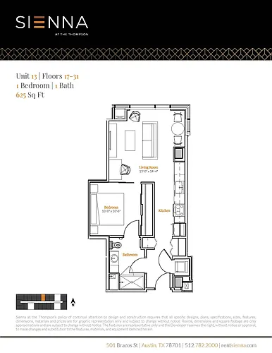 Floor plan s1bd13a