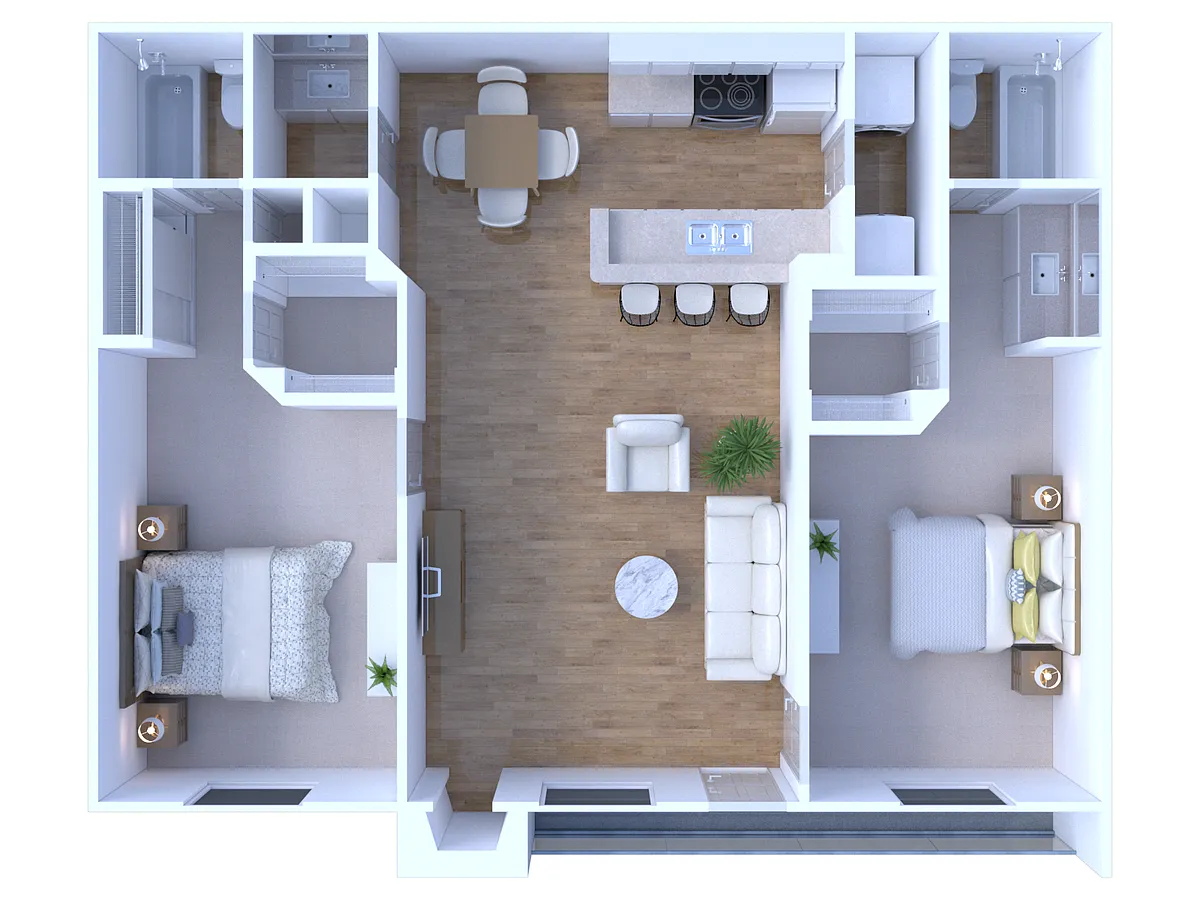Floor plan B2