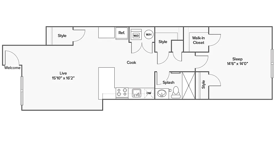 Floor plan Auburn