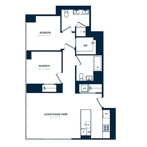 Floor plan 2E