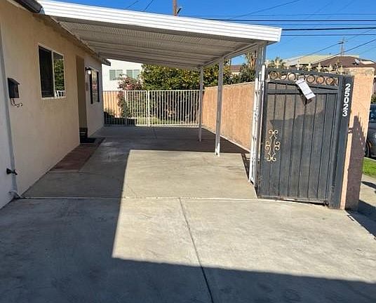 Carport/front of house