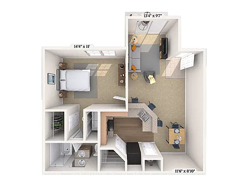 Floor plan The Cypress