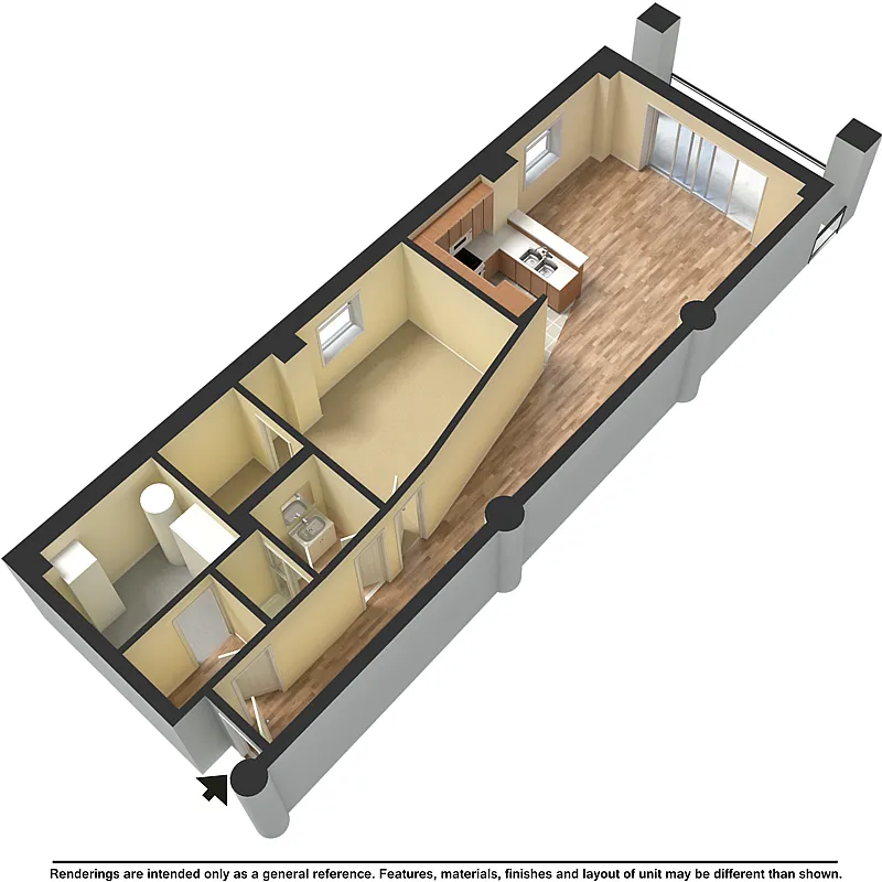 Floor plan Oregon Plan H and J