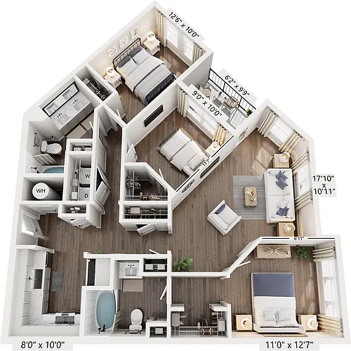 Floor plan C2