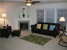 Open Living Area is warm and inviting!
