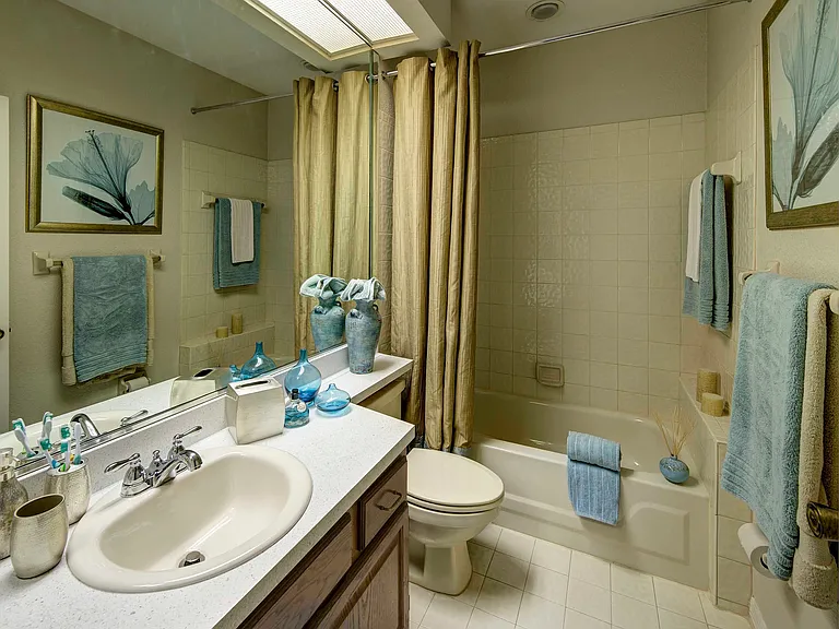 Secondary Bedroom with Large Vanity