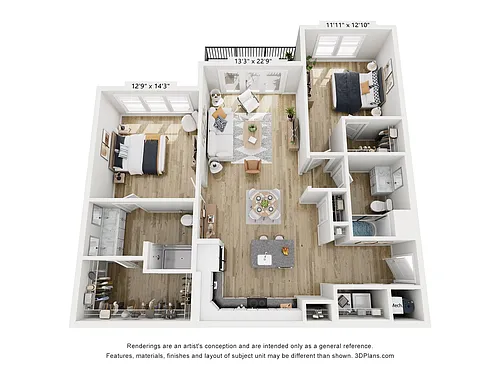 Floor plan The Haven