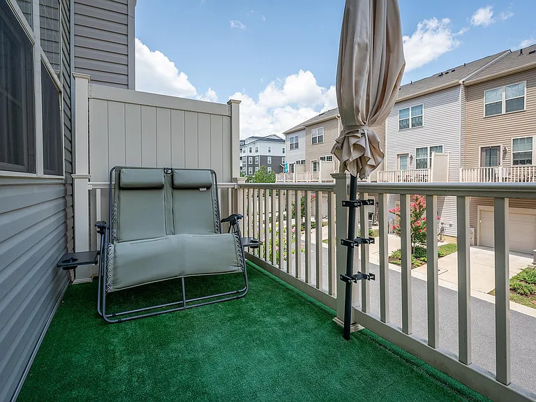 Turf on Balcony and Mosquito Screen Door Net