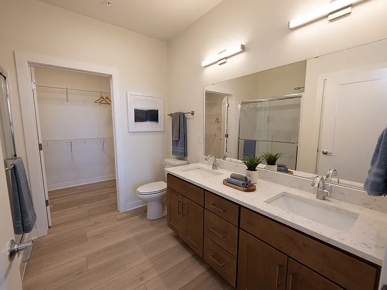 Primary Bath with Oversized Walk-In Closet