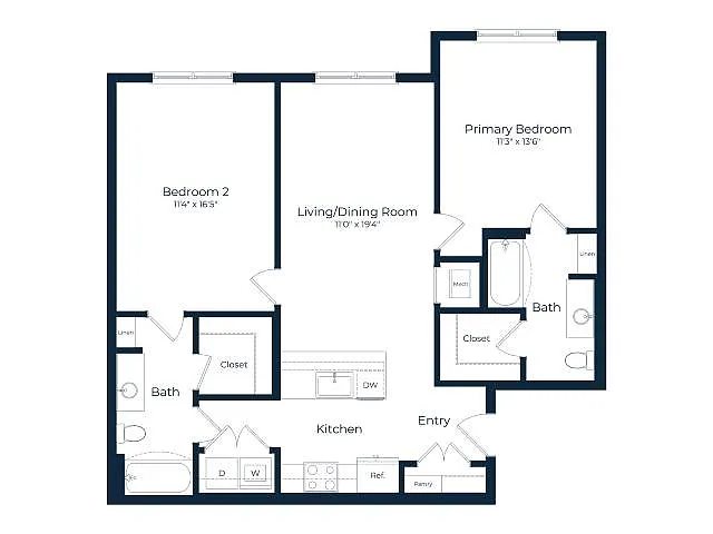 Floor plan B1
