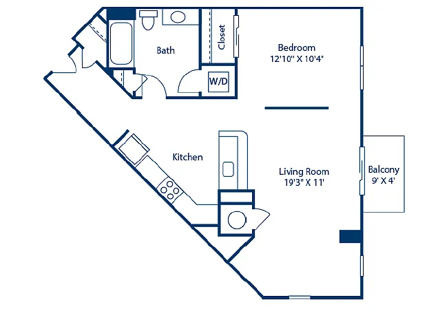 Floor plan S1F