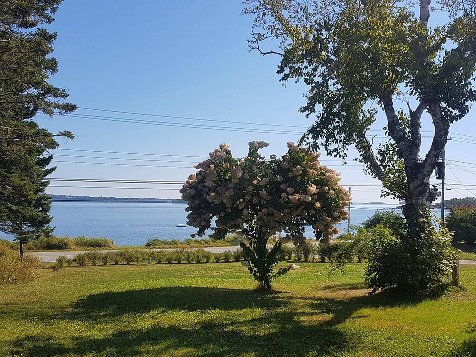 ocean view from deck off master bedroom. (Large tree removed)