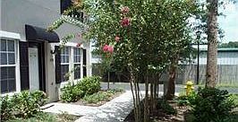 Landscaped Entryway