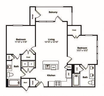 B1 Floor Plan - #8302