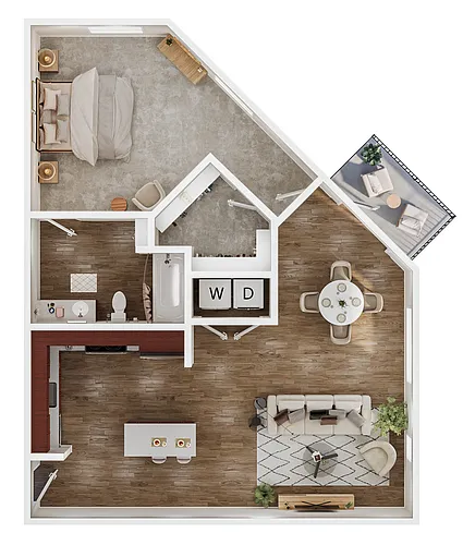 Floor plan A1K - Bell Lancaster