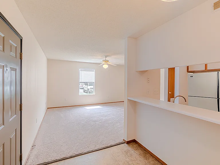 Dining, Kitchen, and Living Area