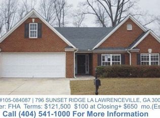 796 Sunset Ridge Ln, Lawrenceville, GA 30045