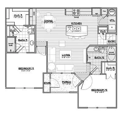 Floor plan B1