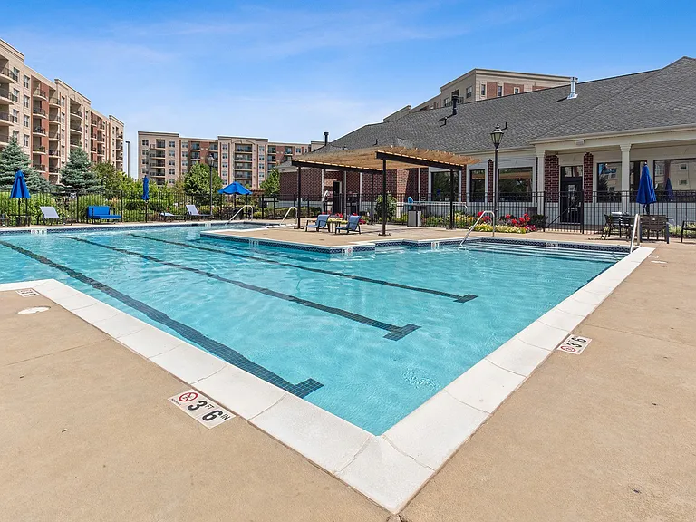 Expansive resort-style swimming pool