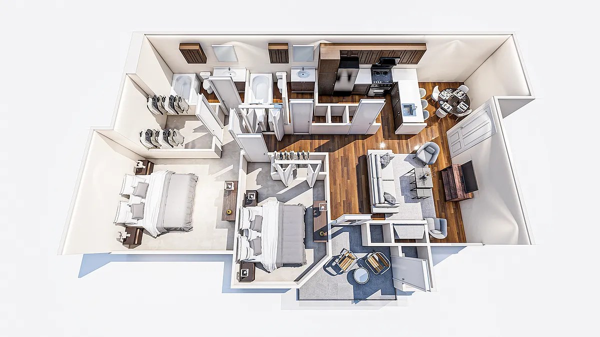 Floor plan B1R