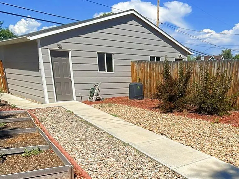 New grey exterior paint
